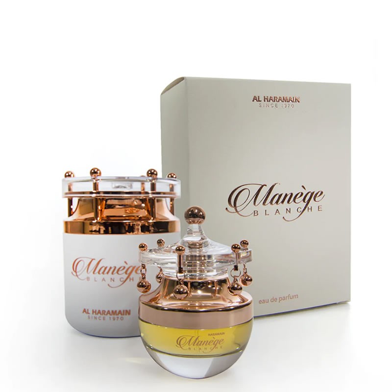 Оригинални парфюми и спално бельо | Tshop.BG - Онлайн магазин | Al Haramain  Manege Blanche /дамски/ eau de parfum 75 ml /2022